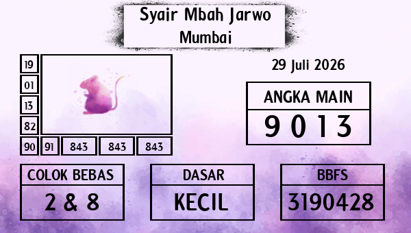 Syair Mbah Jarwo - Mumbai