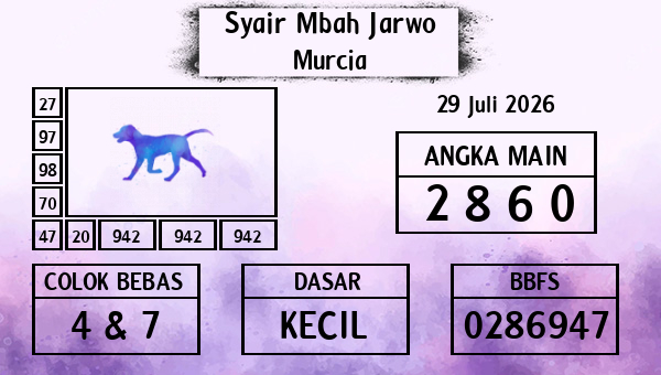 Syair Mbah Jarwo - Murcia