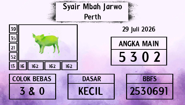 Syair Mbah Jarwo - Perth