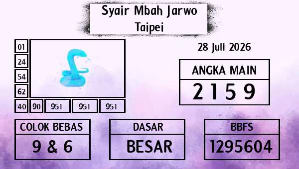 Syair Mbah Jarwo - Taipei
