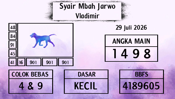 Syair Mbah Jarwo - Vladimir