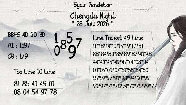 Syair Pendekar - Chengdu Night