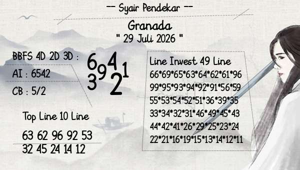 Syair Pendekar - Granada