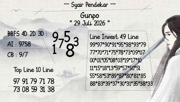 Syair Pendekar - Gunpo