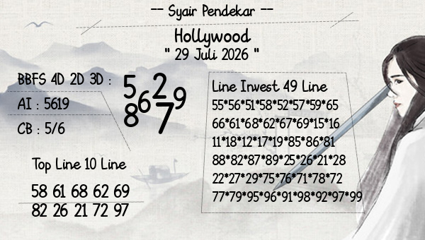 Syair Pendekar - Hollywood