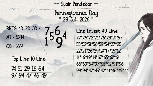 Syair Pendekar - Pennsylvania Day