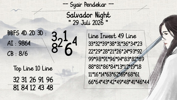 Syair Pendekar - Salvador Night