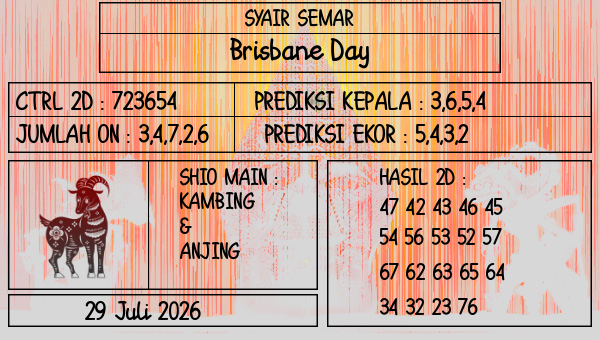 SYAIR SEMAR - Brisbane Day