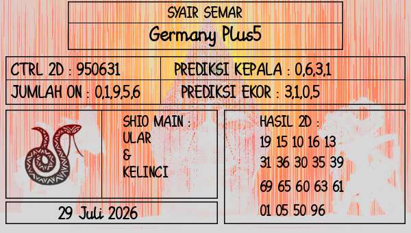 SYAIR SEMAR - Germany Plus5