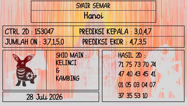 SYAIR SEMAR - Hanoi