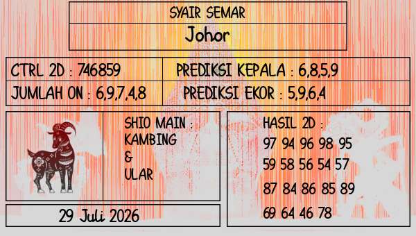 SYAIR SEMAR - Johor