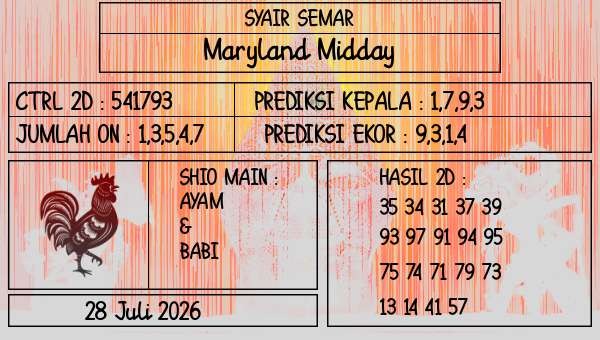 SYAIR SEMAR - Maryland Midday