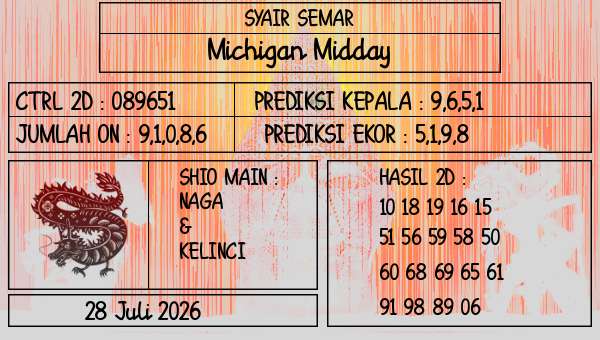 SYAIR SEMAR - Michigan Midday