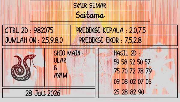 SYAIR SEMAR - Saitama