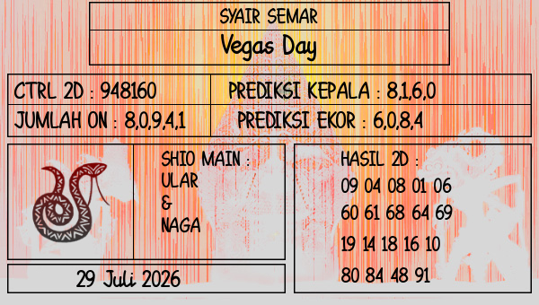 SYAIR SEMAR - Vegas Day