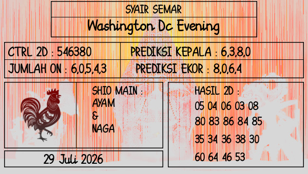 SYAIR SEMAR - Washington Dc Evening