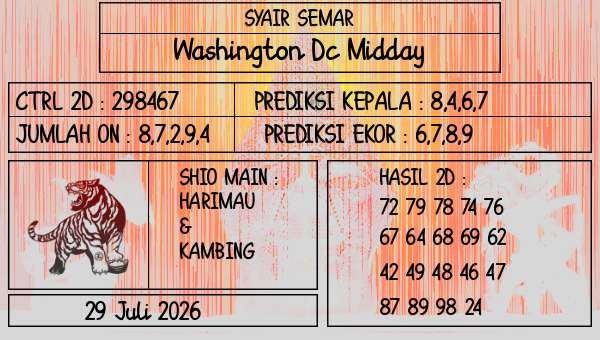 SYAIR SEMAR - Washington Dc Midday