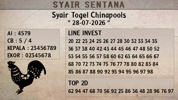  - Syair Togel Chinapools