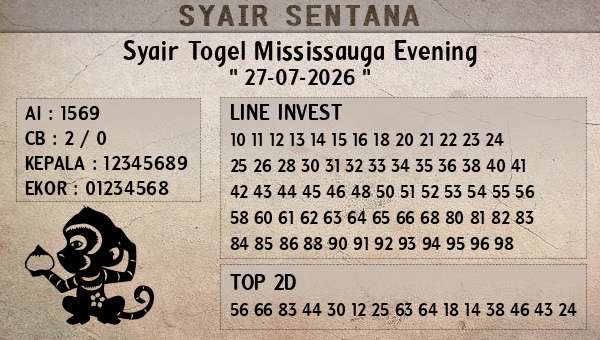  - Syair Togel Mississauga Evening