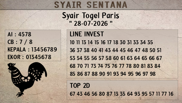  - Syair Togel Paris