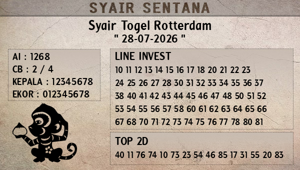  - Syair Togel Rotterdam