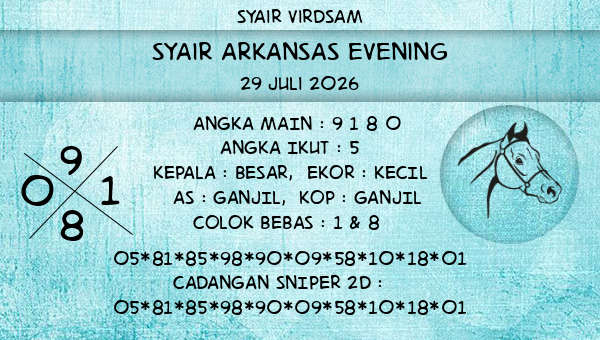 Syair Virdsam - Syair Arkansas Evening