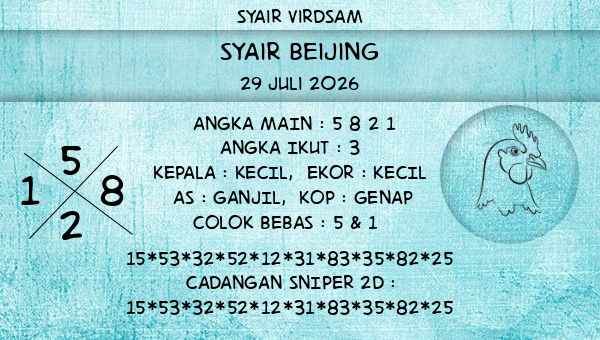 Syair Virdsam - Syair Beijing