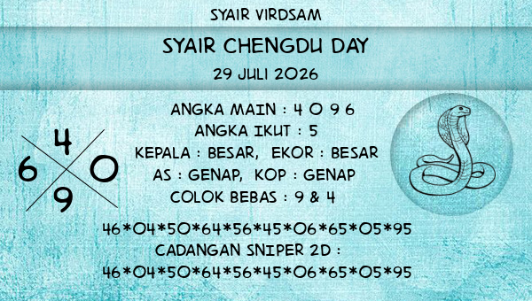 Syair Virdsam - Syair Chengdu Day
