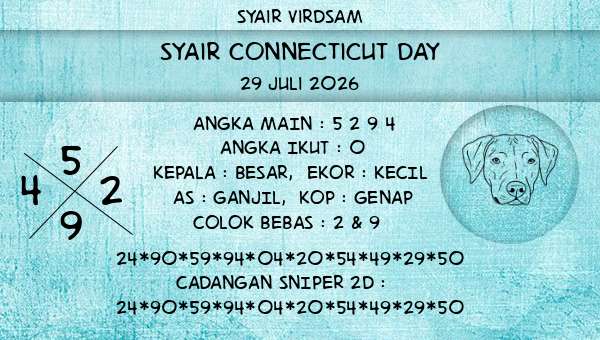 Syair Virdsam - Syair Connecticut Day