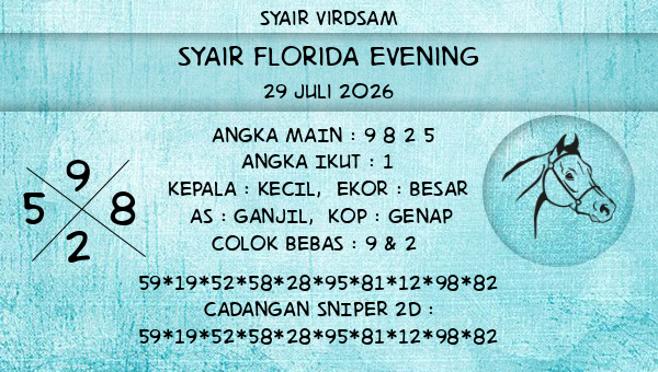 Syair Virdsam - Syair Florida Evening