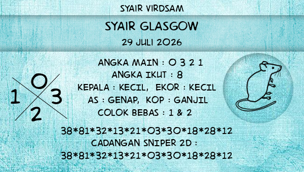 Syair Virdsam - Syair Glasgow