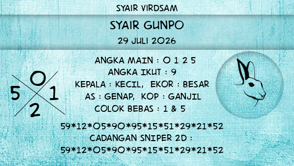 Syair Virdsam - Syair Gunpo