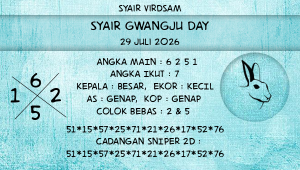 Syair Virdsam - Syair Gwangju Day