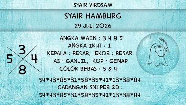 Syair Virdsam - Syair Hamburg