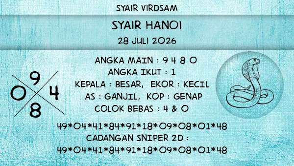 Syair Virdsam - Syair Hanoi