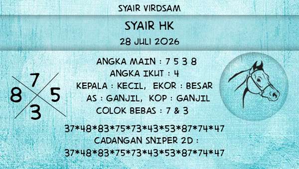Syair Virdsam - Syair HK
