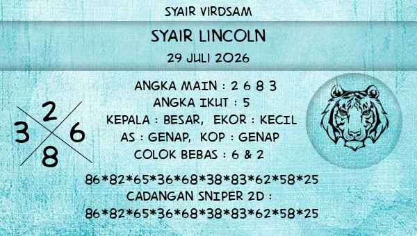 Syair Virdsam - Syair Lincoln
