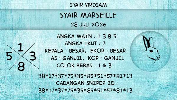 Syair Virdsam - Syair Marseille
