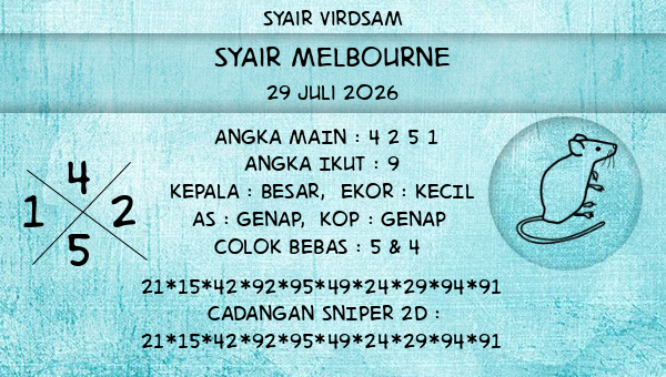 Syair Virdsam - Syair Melbourne