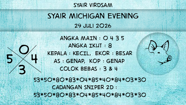 Syair Virdsam - Syair Michigan Evening