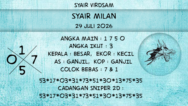 Syair Virdsam - Syair Milan