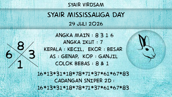 Syair Virdsam - Syair Mississauga Day
