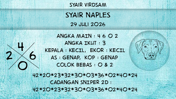 Syair Virdsam - Syair Naples