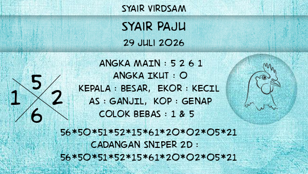 Syair Virdsam - Syair Paju