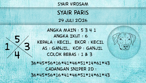 Syair Virdsam - Syair Paris