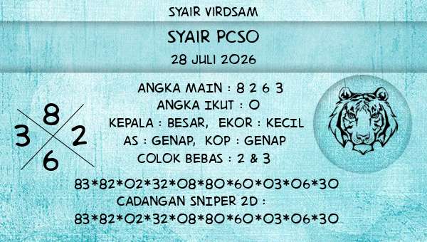 Syair Virdsam - Syair Pcso