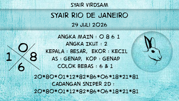Syair Virdsam - Syair Rio De Janeiro