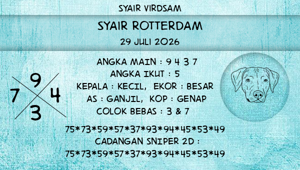 Syair Virdsam - Syair Rotterdam