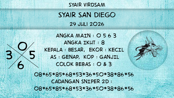 Syair Virdsam - Syair San Diego