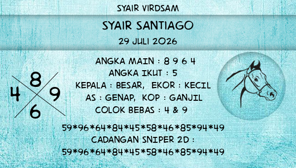 Syair Virdsam - Syair Santiago